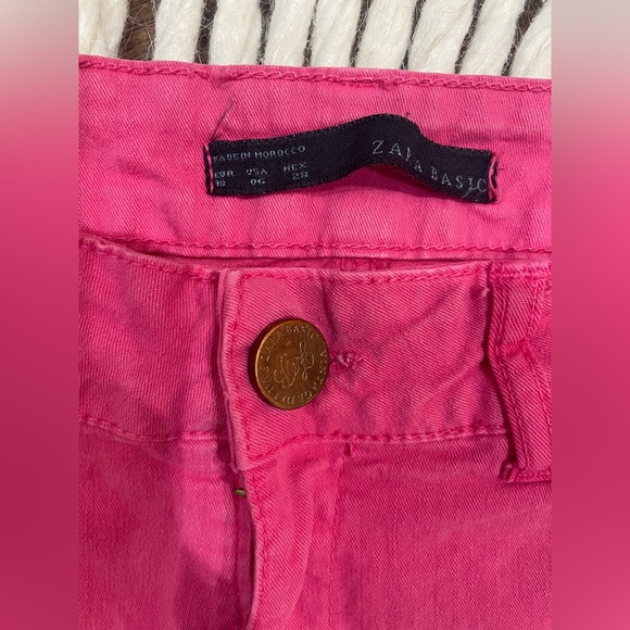 Zara Premium Vintage Pink Skinny Jeans - Picture 4 of 5